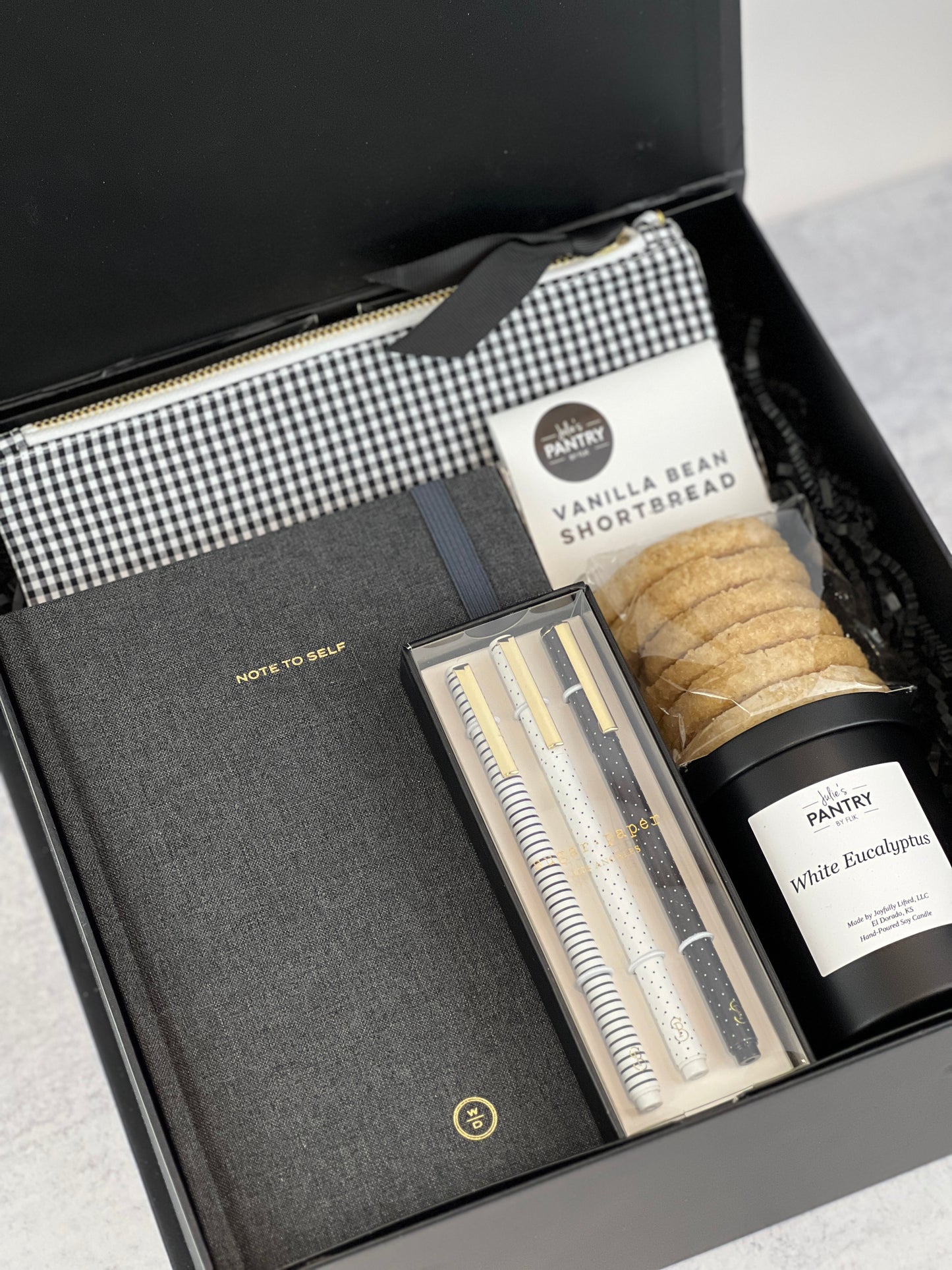 Executive Gift Option 4: Notebook + Candle (12ea)