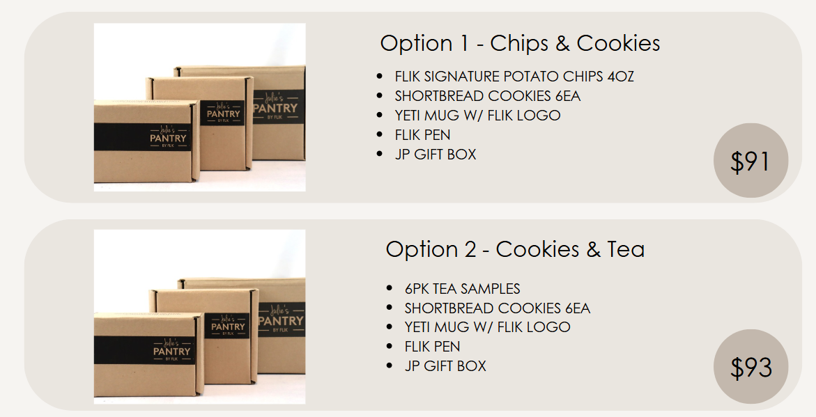 Custom Option 2 Cookies & Tea - Lisa Marzi