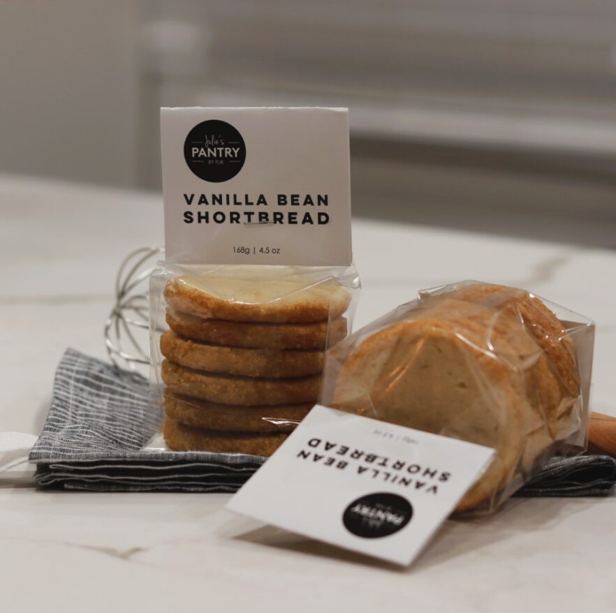 Vanilla Bean Shortbread Cookies