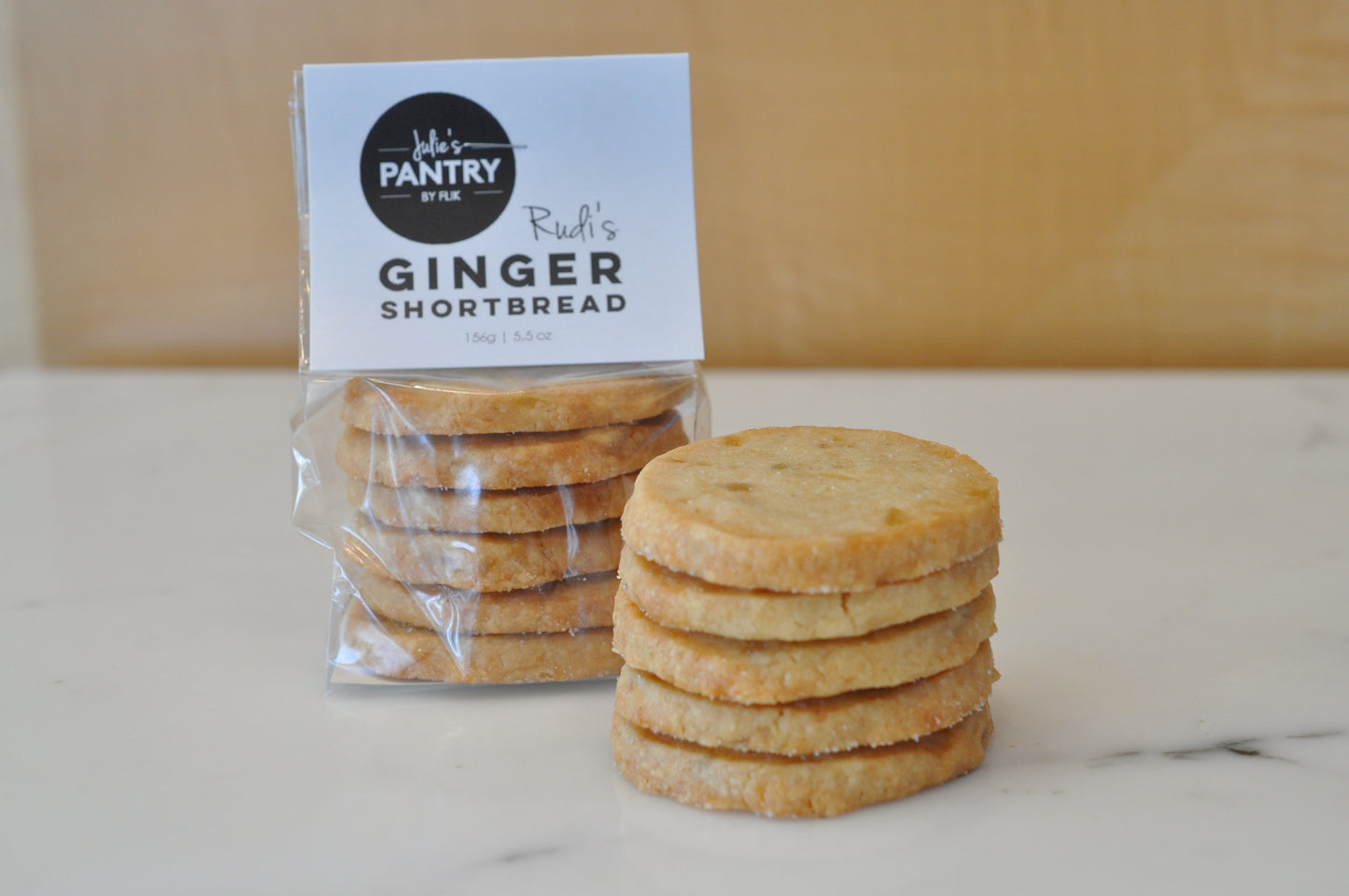 Rudi's Ginger Shortbread