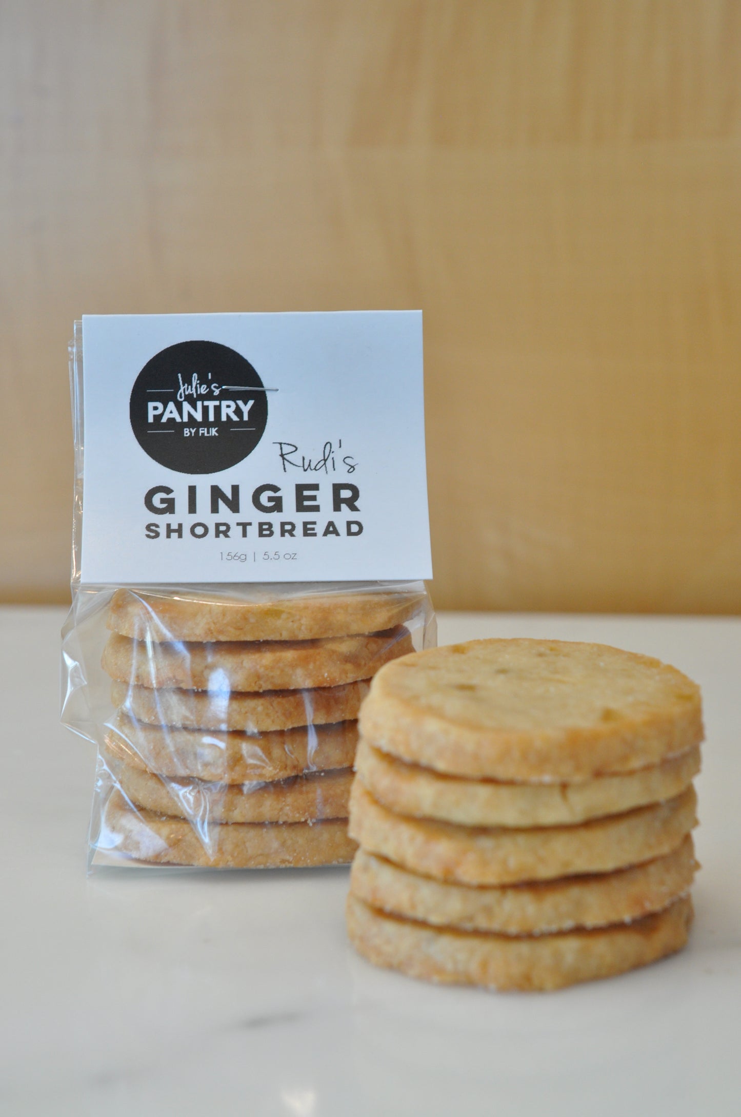 Rudi's Ginger Shortbread