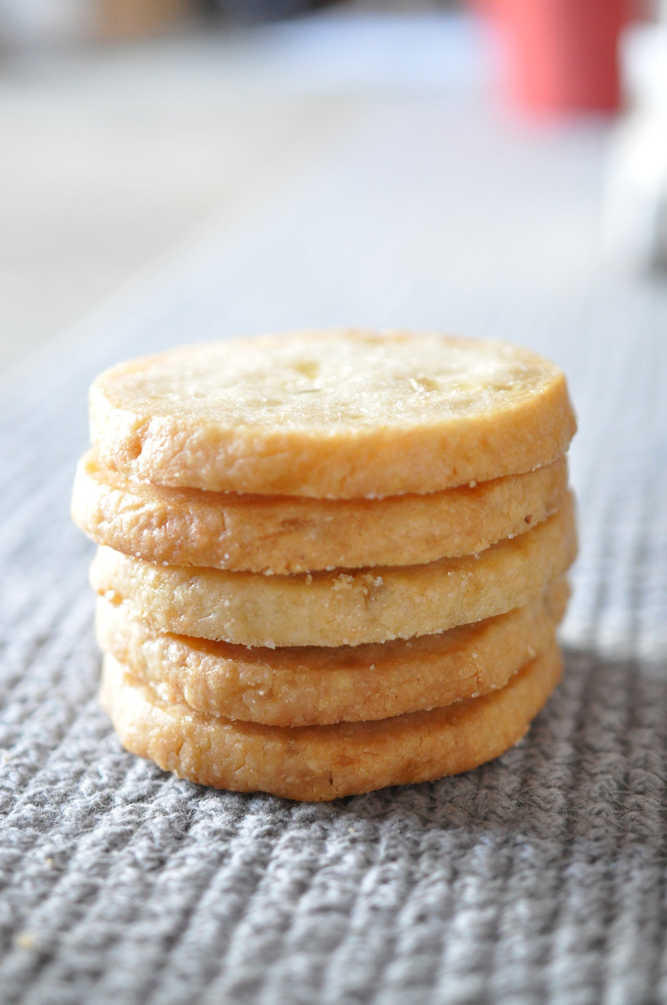 Buttery Ginger Shortbread Cookies